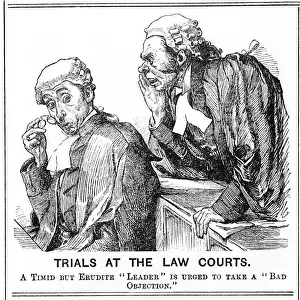 Trials at the Law Courts -- two barristers in action