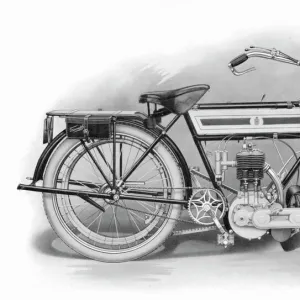 Triumph Motor Bike 1911