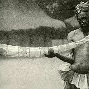 Trumpeter of the Mangbetu, Belgian Congo, Central Africa