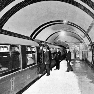 Highgate Tube Platform Print, 1863 Highgate Tube Platform Print, 1863