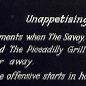 Unappetising Moments, WW1
