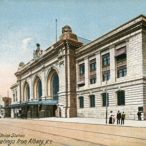 Union Station, Albany, New York State, USA