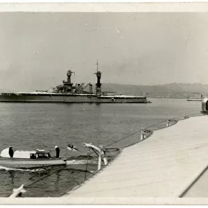 USS Maryland, American battleship, Seattle Harbour