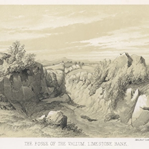 Vallum on Hadrians Wall