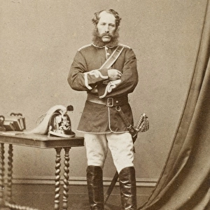 Victorian man in military uniform