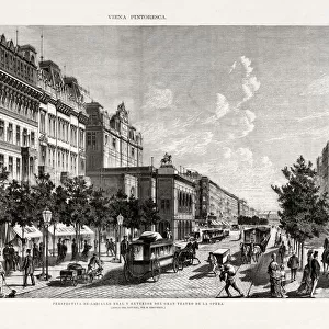 VIENNA / STREET SCENE 1878