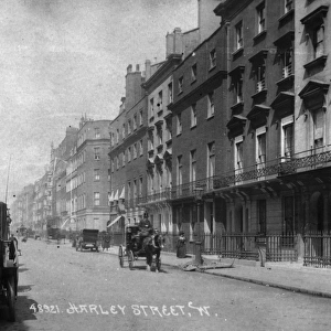 View of Harley Street, London W1