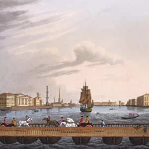 View of St Petersburgh, by Mornay