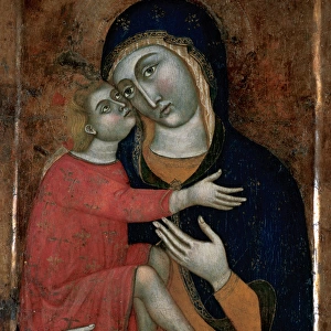 Virgin of the choir. 14th century. Monastery of Santa Maria