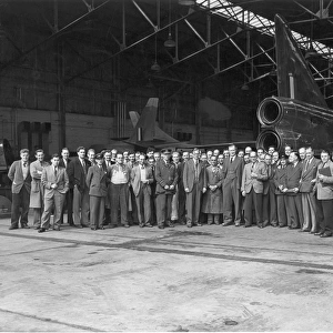 A visit by Duncan Sandys to Boscombe Down