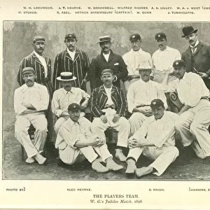 W G Graces Jubilee Match, Lord s, 1898