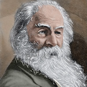 Walt Whitman (1819-1892). American poet. essayist and journ