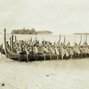 War canoe, Vella Lavella