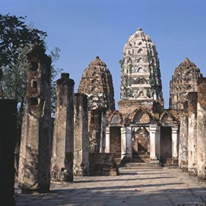 Wat Sri Sawai, Old Sukhothai, Thailand