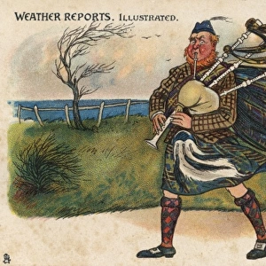 Weather Reports Illustrated - A Gael Blowing