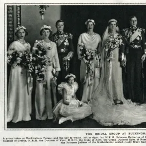 princess marina of greece wedding dress Wedding of princess marina of greece Black and White Stock Photos & Images