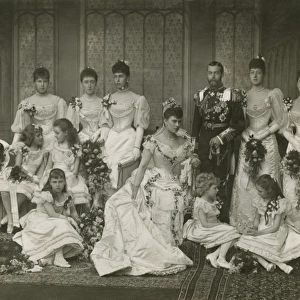 Royal Weddings Photographic Print Collection: Royal Wedding King George V