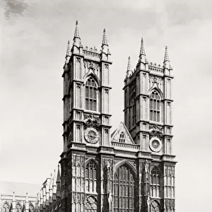 West front, Westminster Abbey, London