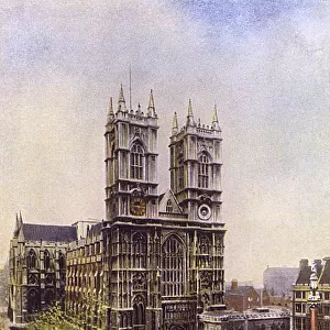 Westminster Abbey, London - The West Front and Towers