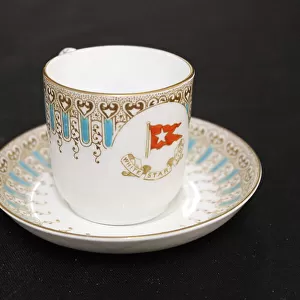 White Star Line - Wisteria demitasse cup and saucer
