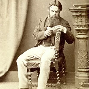 William Holman Hunt, artist, carte de visite