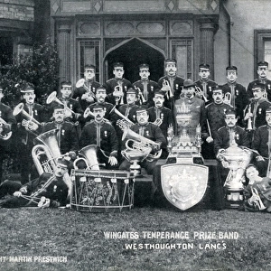 Wingates Temperance Prize Brass Band, Westhoughton, Lancashi