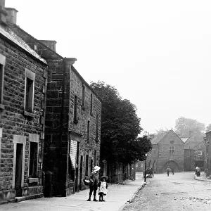 Winster Main Street near Matlock early 1900s