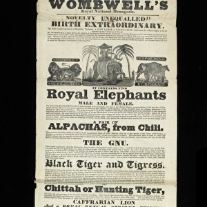 Wombwells Royal National Menagerie