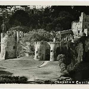 The wonderful ruin of Chepstow Castle, Wales