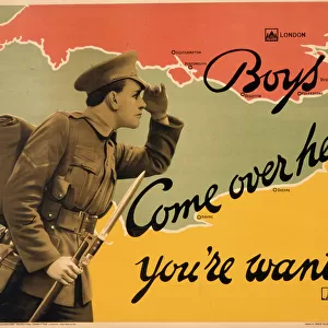World War I recruitment poster