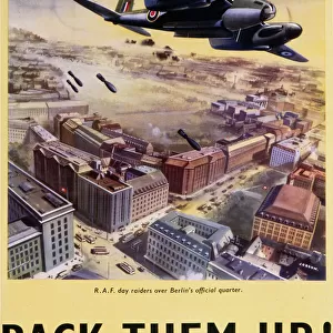 Back Them Up - World War Two poster