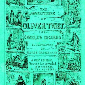 Oliver Twist Wrapper Design Print, January 1846