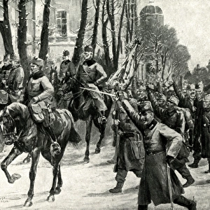 WW1 - Austro-Hungarian troops capture Belgrade, Serbia