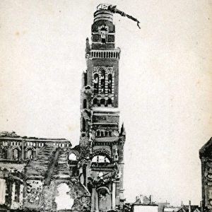 WW1 Ruins of Church, Albert, Picardie