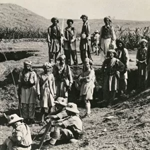 WW2 - British Majorcoats and Khassadars at Chitral