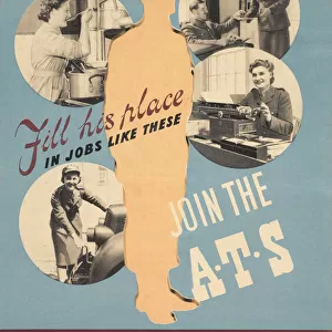 WW2 Poster -- Join the ATS