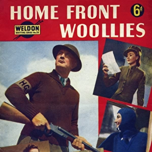 WWII knitting booklet, Home Front Woollies