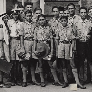 Yemeni Scouts at the 1947 World Jamboree