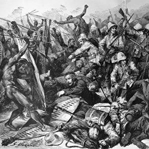 Zulu war. At Bay. The Battle of Isandula (Isandhlwana), Janua
