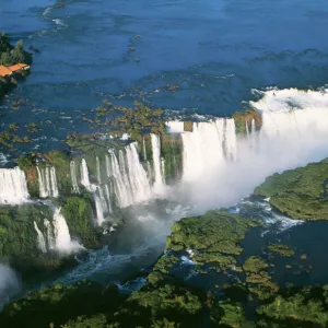 Agentina / Brazil - Iguazu Falls aerial view