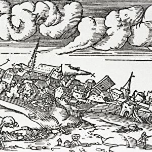 1509 Istanbul earthquake, artwork
