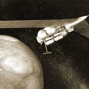 1950s Mars spacecraft design