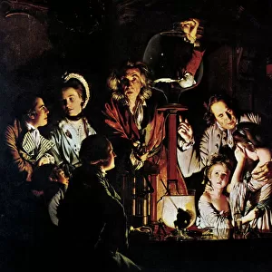 The Airpump by Joseph Wright