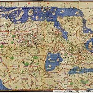 Al-Idrisis world map, 1154
