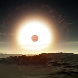 Alien planet 51 Pegasi b and its sun