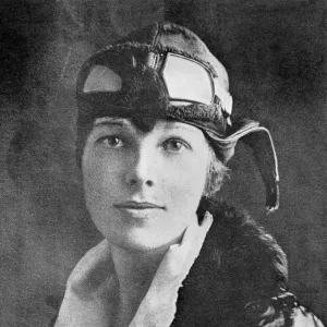 Amelia Earhart, US aviation pioneer