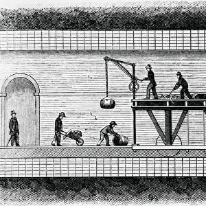 Brunels tunnelling shield