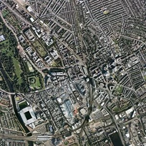 Cardiff city centre, aerial photograph C016 / 9928