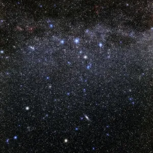 Cassiopeia and Andromeda Constellations Print