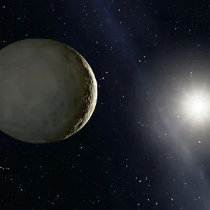 Ceres Print: A Computer Artwork of the Dwarf Planet Ceres Print: A Computer Artwork of the Dwarf Planet